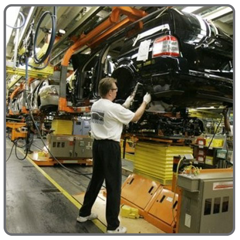 Automotive Manufactoring button
